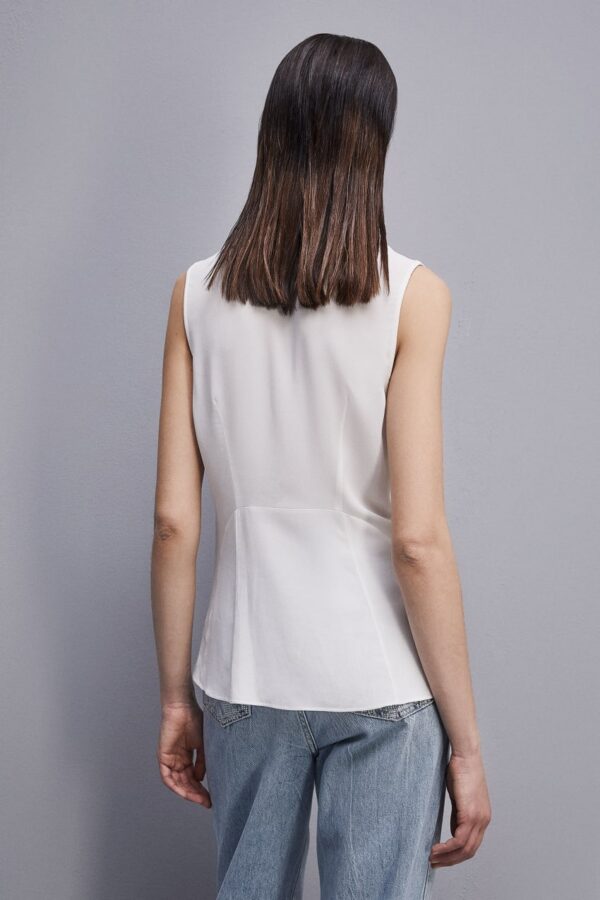 TOP SMANICATO ESSENTIAL PATRIZIA PEPE - immagine 3
