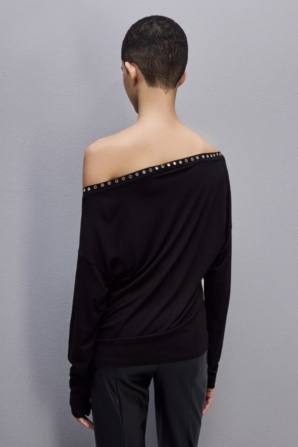 MAGLIA IN JERSEY PATRIZIA PEPE - immagine 3