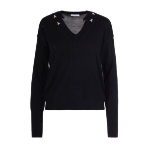 Maglia a scollo a V in lana Patrizia Pepe