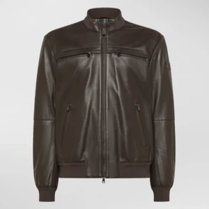 Giacca biker in nappa Peuterey