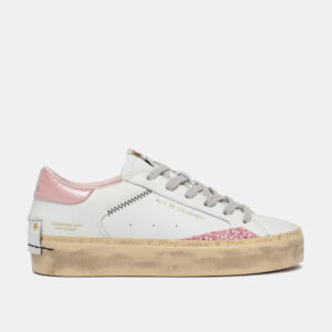 DISTRESSED PLATFORM PINK BLOSSOM CRIME LONDON